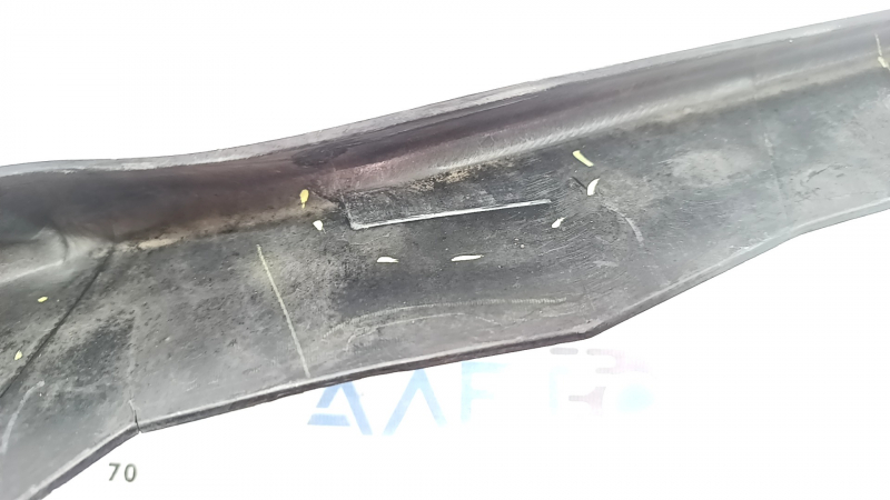 Front bumper lip Ford Mustang mk6 18-23 rest, scratches, broken fasteners