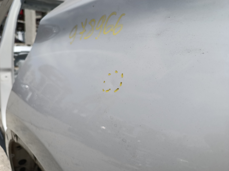 Quarter wing rear left BMW X2 F39 18-23, on the body, white, butt