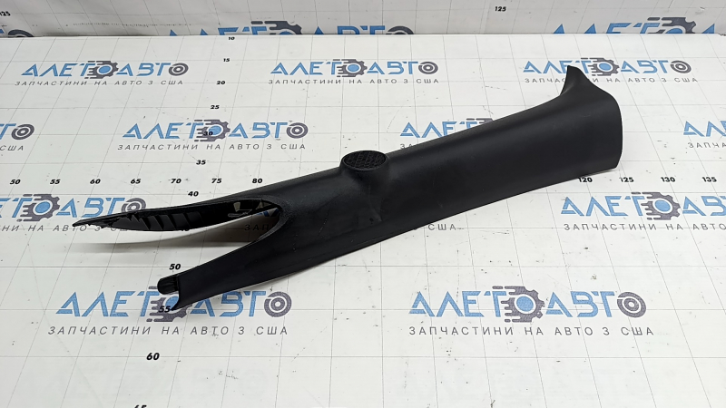 Upper right front pillar trim for Ford Mustang mk6 15-23 coupe, black, under the tweeter, scratches, broken mount