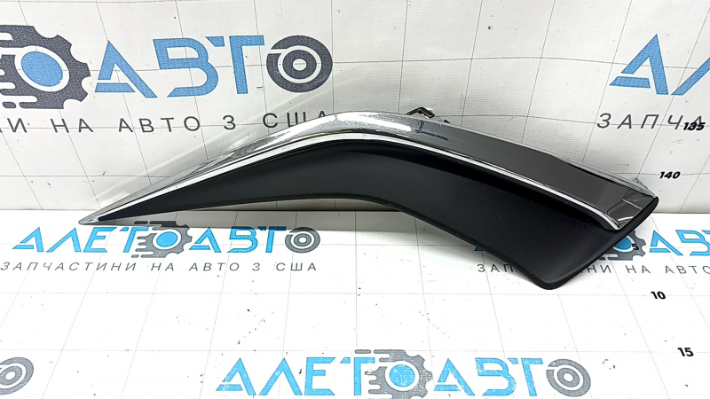 Left front bumper molding for Lexus ES 19-26, chrome structure