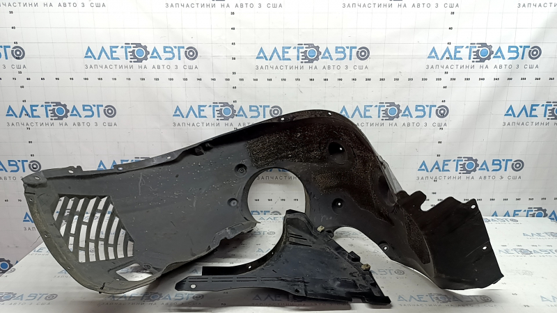 Front left fender liner BMW X2 F39 18-23 lower part is disconnected