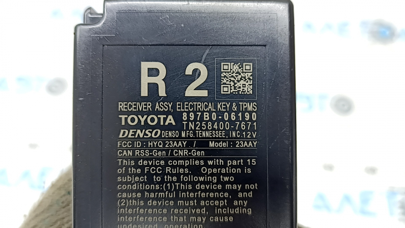 Tire Pressure TPMS Monitoring-Receiver Lexus ES 19-26