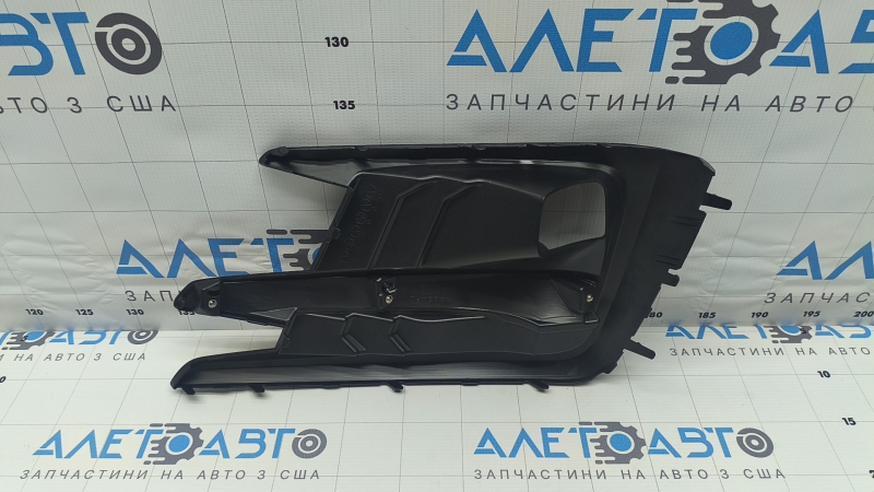 Subaru Ascent 19-26 front bumper grille, left, with chrome molding, under fog lights