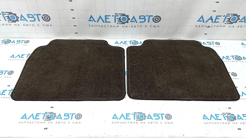 Set of interior floor mats, fabric, Lexus ES 19-26, brown, for cleaning