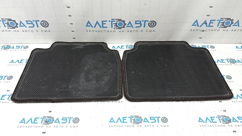 Set of interior floor mats, fabric, Lexus ES 19-26, brown, for cleaning