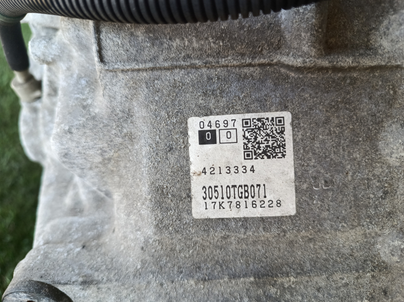 Automatic transmission assembly BMW X2 F39 18-23 2.0T B46 GA8F22AW-E58 AWD, 81k, with front left inner CV joint, with block