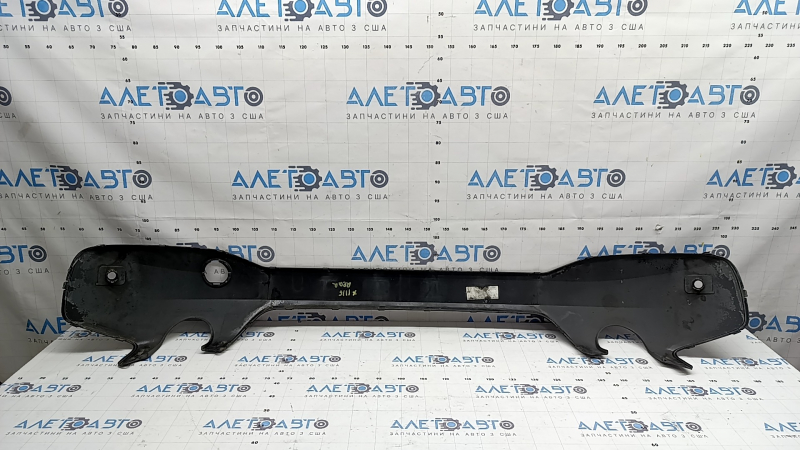 Rear bumper lip BMW X1 F48 16-19 for 2 exhausts and parking sensors, M-Sport, without plug