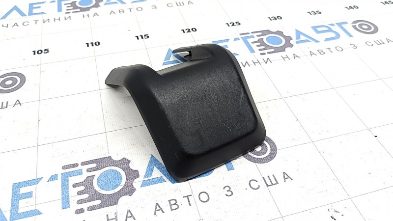 2nd row seat runner plug, left, BMW X1 F48 16-22, black, worn
