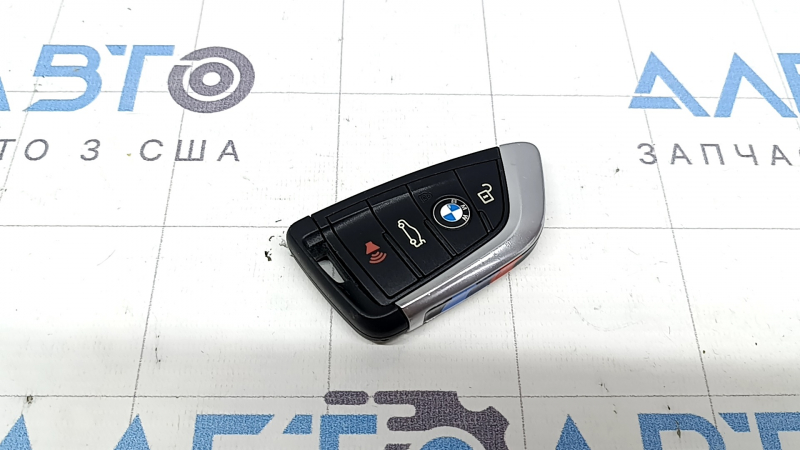 Smart key BMW X1 F48 16-22 4 buttons, M-sport, worn