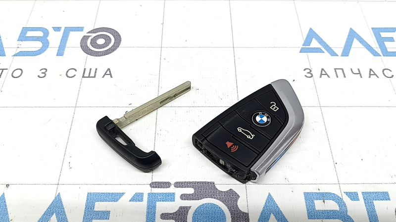 Smart key BMW X1 F48 16-22 4 buttons, M-sport, worn
