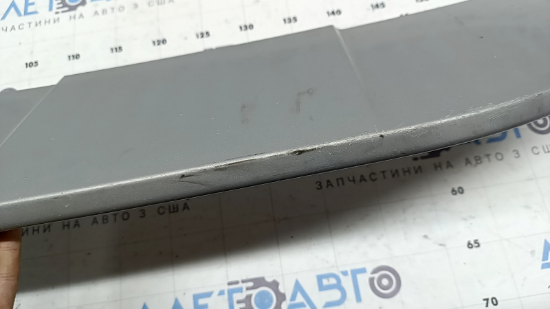 Front bumper lip trim VW Atlas 21-23 silver, scratches