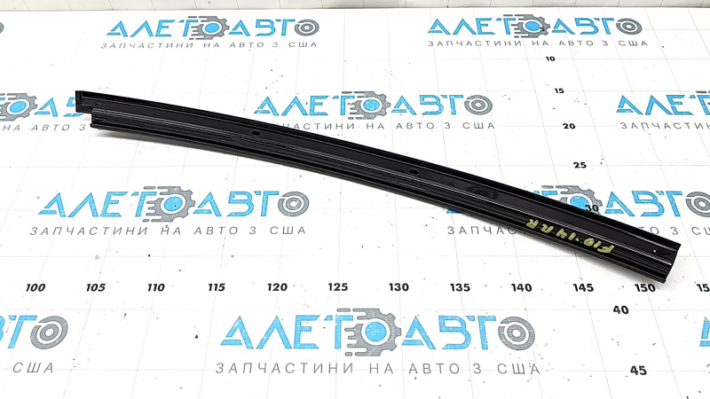 Glass guide door rear right BMW 5 F10 11-16 gloss