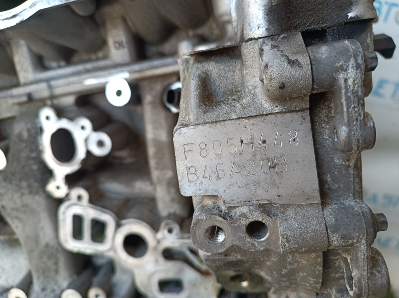 BMW X1 F48 16-19 2.0t B46A20B 129kW engine, water damage, seized, emulsion, broken block, for spare parts