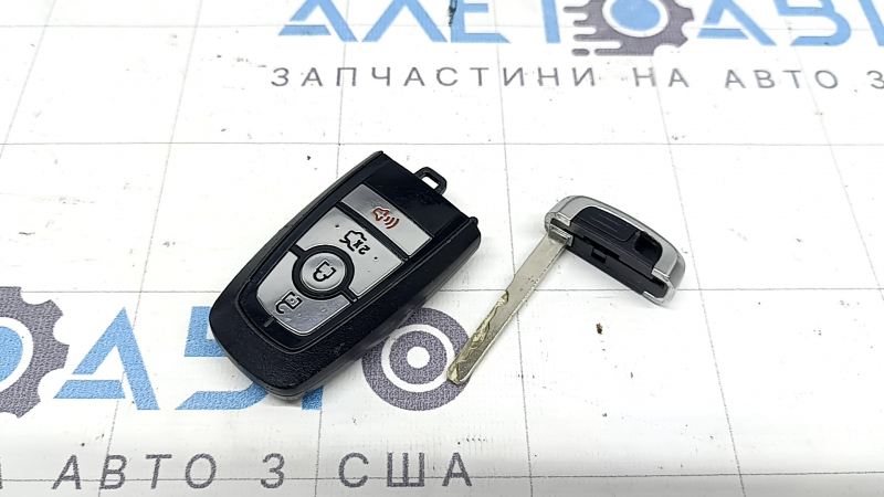 Ford Mustang mk6 18-23 key 4 buttons scratches