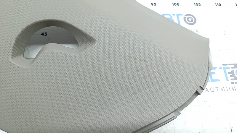 Right rear pillar trim for VW Atlas 18-26, rear, gray, dry-cleanable
