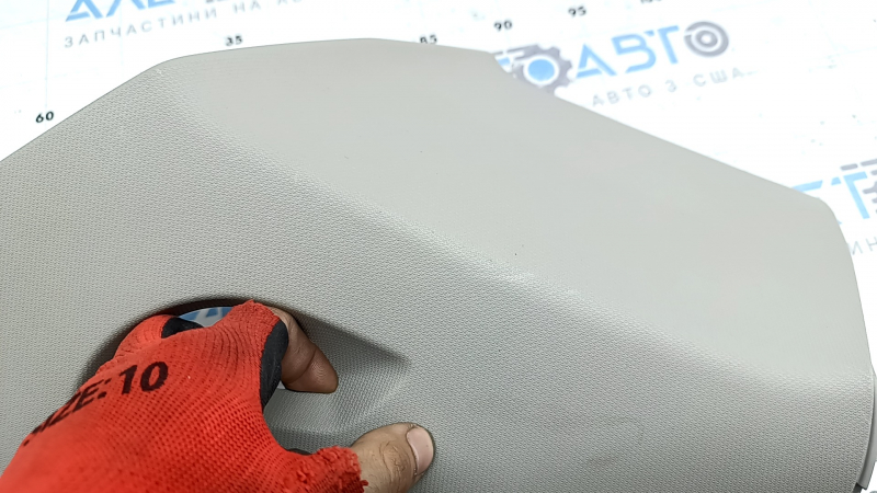 Right rear pillar trim for VW Atlas 18-26, rear, gray, dry-cleanable
