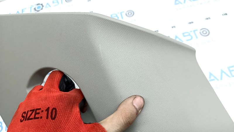 Right rear pillar trim for VW Atlas 18-26, rear, gray, dry-cleanable