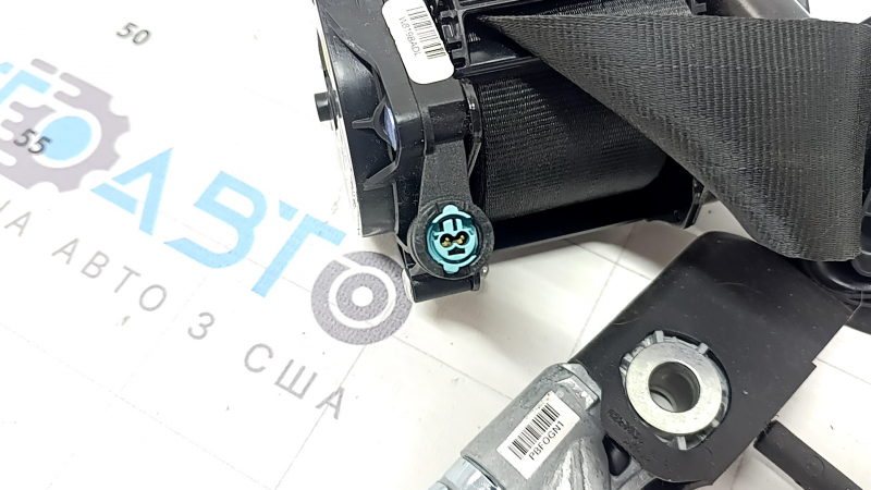 Passenger seat belt with tensioner for VW Atlas 20-26 black