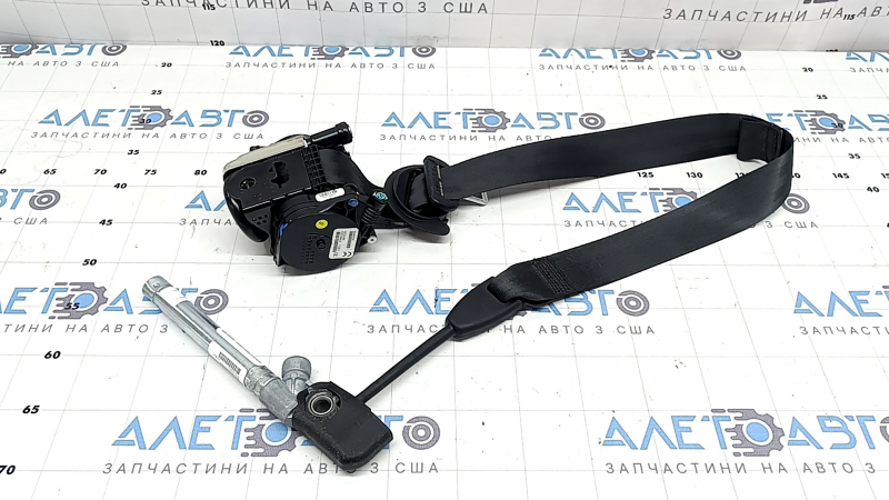 Passenger seat belt with tensioner for VW Atlas 20-26 black