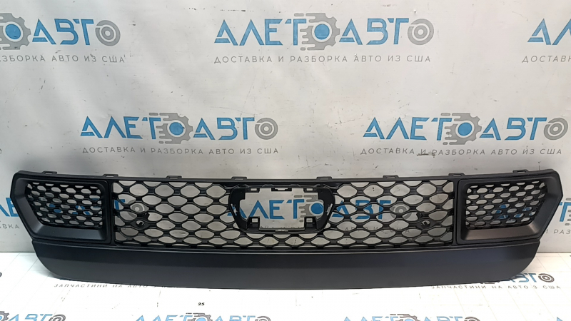 Lower grille of the front bumper Jeep Compass 22-26 under the radar, scratches, abrasions