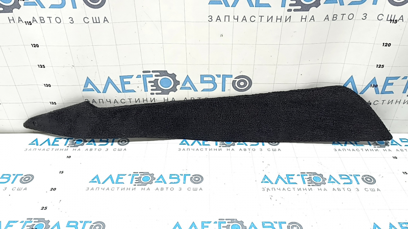 Center console trim, side lower left BMW 5 F10 11-16, black fabric