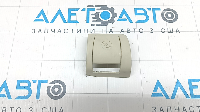 Isofix pad rear right BMW 5 F10 11-16 Elfenbein Weiss