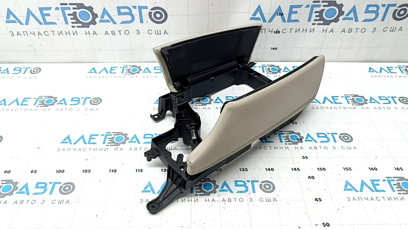 Armrest BMW 5 F10 11-16 Nappa leather Elfenbein Weiss, scratches, needs cleaning