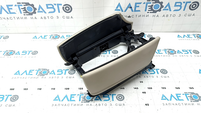 Armrest BMW 5 F10 11-16 Nappa leather Elfenbein Weiss, scratches, needs cleaning