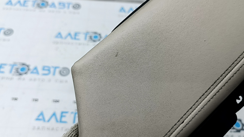 Armrest BMW 5 F10 11-16 Nappa leather Elfenbein Weiss, scratches, needs cleaning