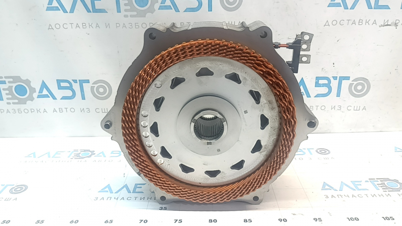 The electric motor of the automatic transmission Honda CRV 20-22 2.0 hybrid CVT AWD is large and dented