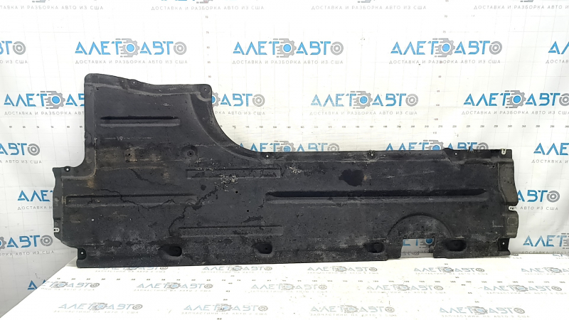 Left underbody protection BMW 5 F10 11-16 tears