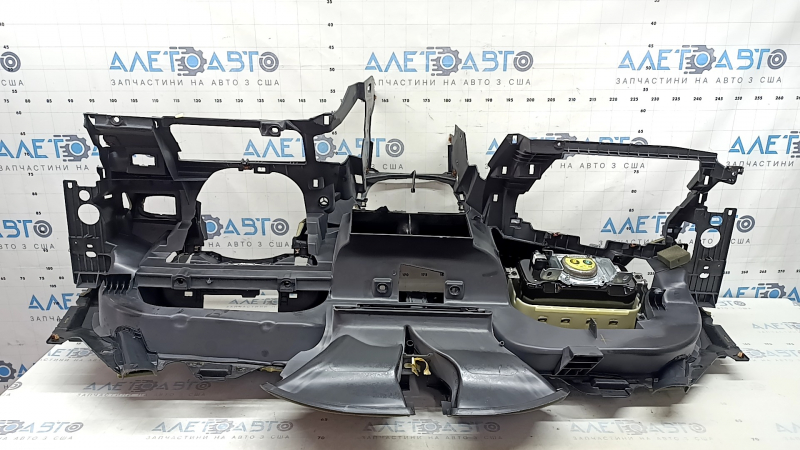 Front dashboard with AIRBAG Ford C-max MK2 13-18 for a large monitor, black, scratches