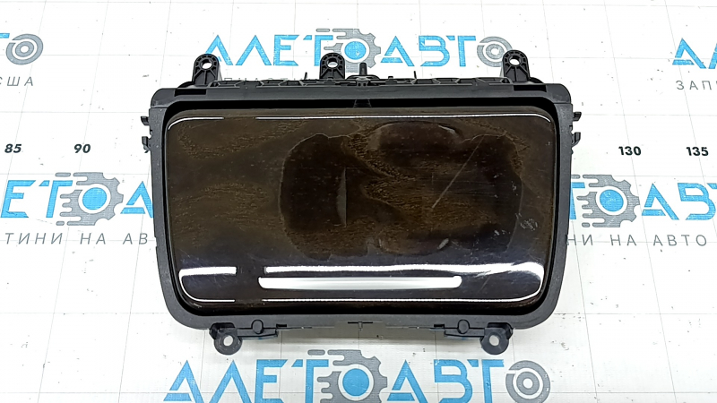 Cup holders for the center console of BMW 5 F10 11-16 with wood trim, scratches