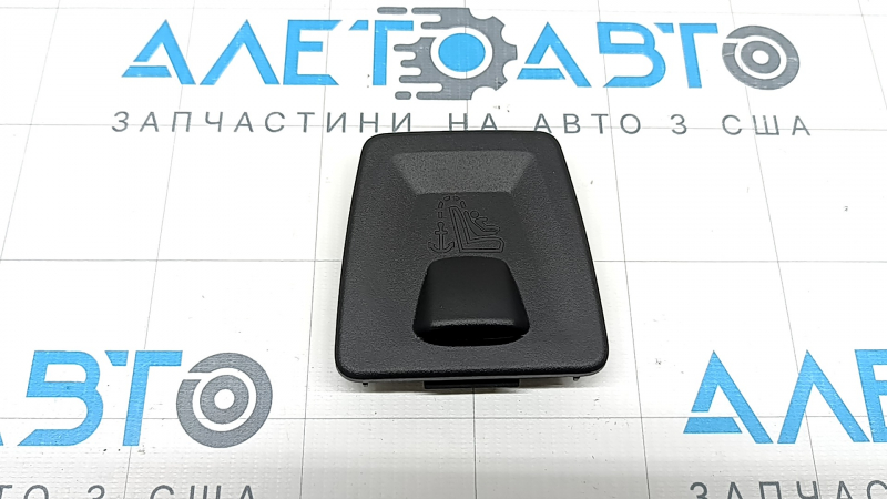 Rear shelf trim for mounting a child seat BMW 5 F10 11-16 black, 2 parts