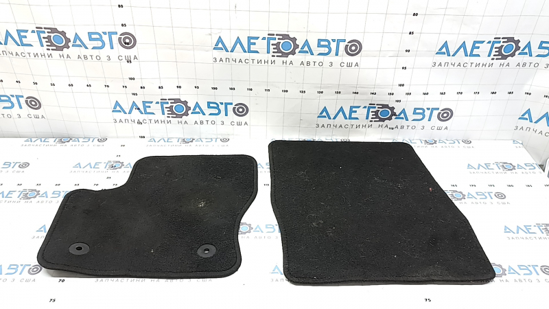 Set of fabric interior mats for Ford C-max MK2 13-18 black, for cleaning