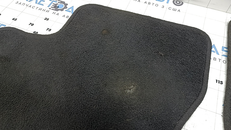 Set of fabric interior mats for Ford C-max MK2 13-18 black, for cleaning