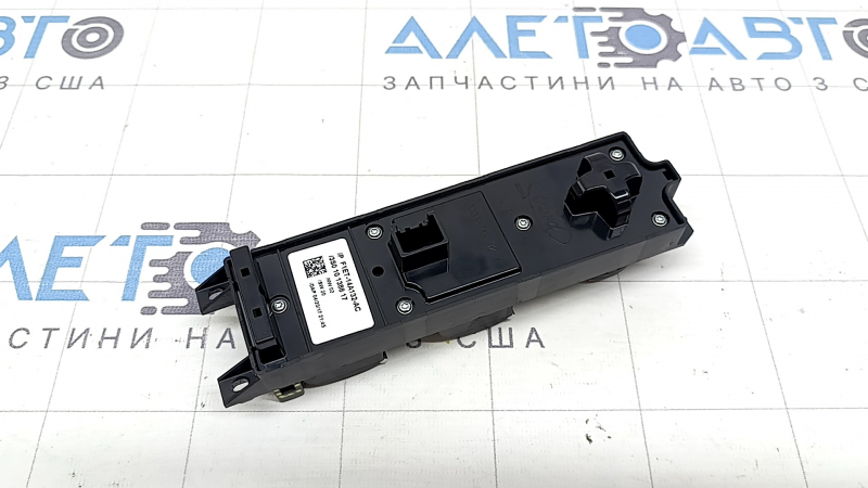 Front left window lift control Ford C-max MK2 13-18 black with chrome, 4 auto, button mounts broken