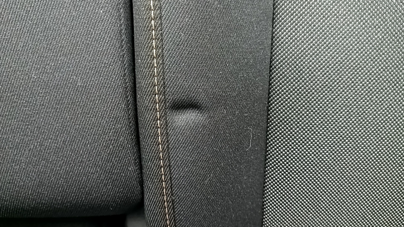 Rear row of seats, 2nd row, left, Honda CRV 23-26, without airbag, black fabric with orange stitching, Sport, wrinkled
