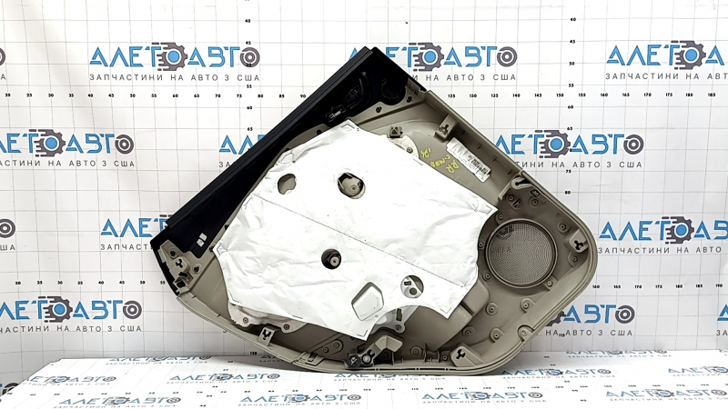 Door trim panel rear right Ford C-max MK2 13-18 gray, with handle, armrest gray leather