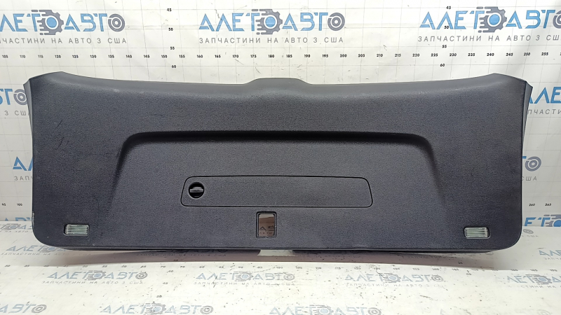 Lower tailgate trim for Audi Q7 16-26, black, scratches