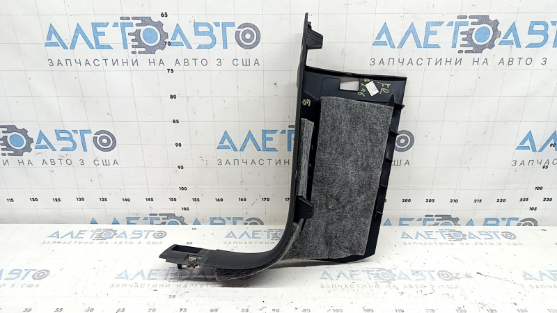 Right lower front pillar trim Audi Q7 16-26 black, scratches