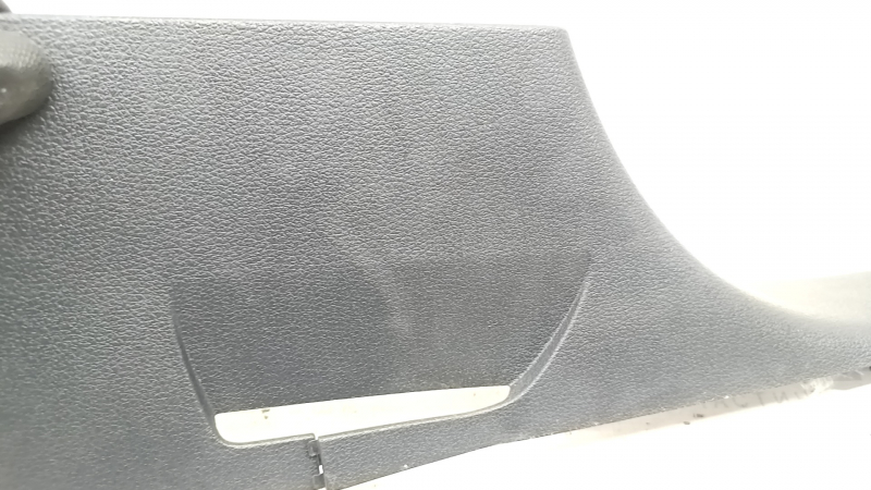 Inner left door sill trim Audi Q7 16-26 black, worn