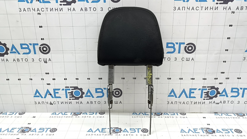Front right headrest Audi Q7 16-24 leather, black, dry-cleanable