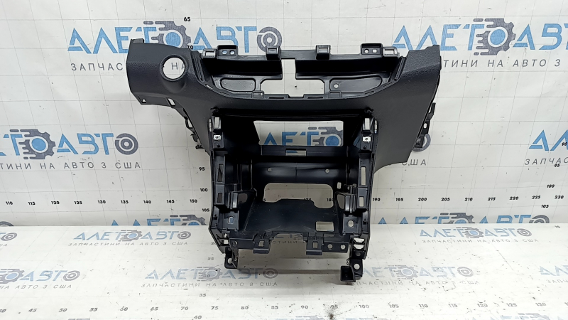 Lower front panel trim for Honda Accord 16-17 under the Start/Stop button, black