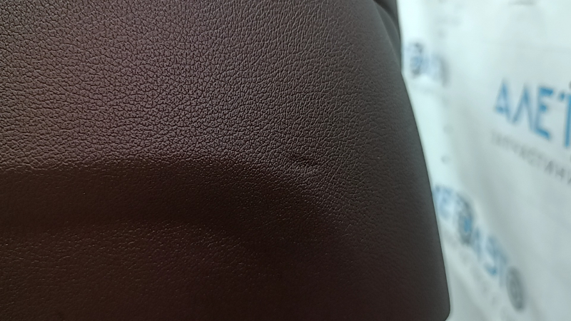 Passenger seat BMW 5 G30 17-23 with airbag, electric, heating, ventilation, massage, memory, dark brown leather, Comfort, scratches, dents on the rear lining