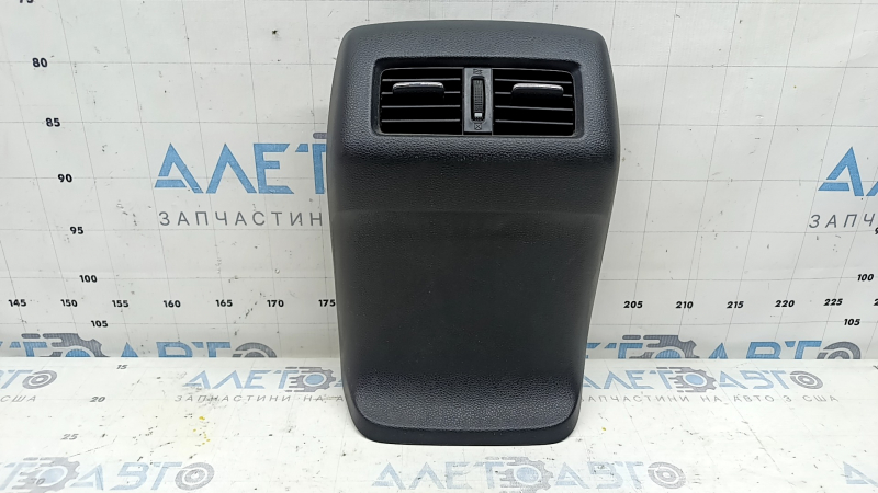 Rear center console trim for Honda Accord 13-17, black, with deflector, scratches