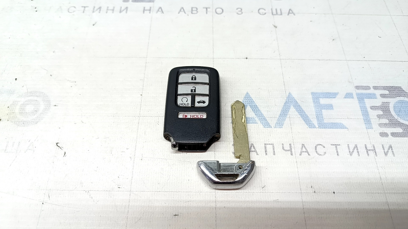 Smart key Honda Accord 13-17, 5 buttons, hybrid, Driver 2, bumps, scratches