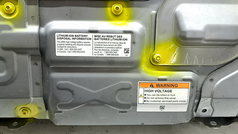 Honda Accord 16-17 hybrid restyling battery, 253V, 225kV