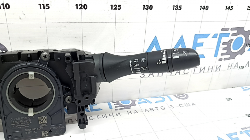 Nissan Rogue 14-20 steering column switches without fog lights, auto, with steering angle sensor