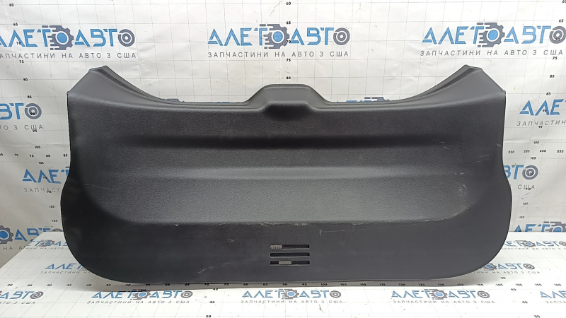 Lower tailgate trim for Nissan Rogue 14-20, black, worn